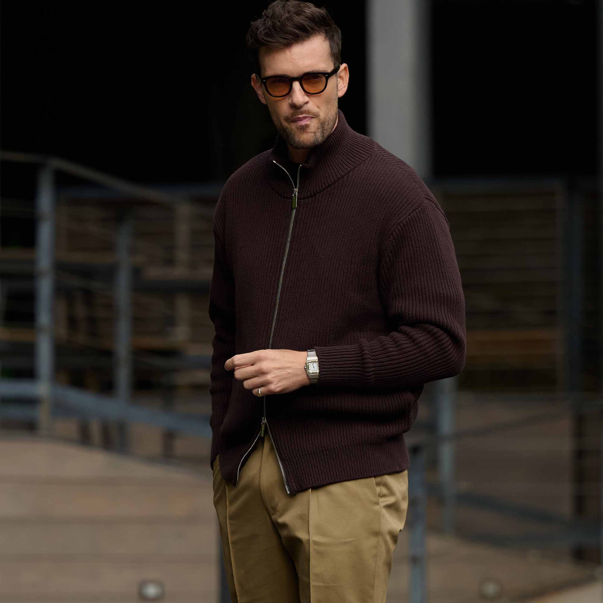 美品 SUNSPEL PAUL WELLER メリノウール ドライバーズニット 美品 SUNSPEL PAUL WELLER メリノウール ドライバーズニット 美品