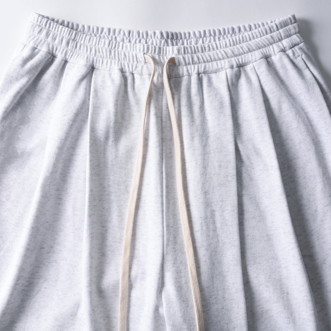 Mini fleece 2-pleat sweatpants "OWEN"