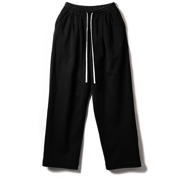 Mini fleece 2-pleat sweatpants "OWEN"