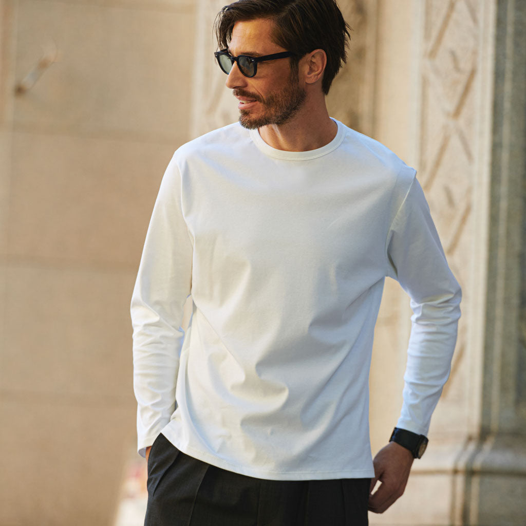 GENTLEMAN PROJECTS ザ レオ ロングスリーブ ホワイト M T-SHIRTS – 「THE LEO“LONG SLEEVE”」タグ付け– GENTLEMAN PROJECTS