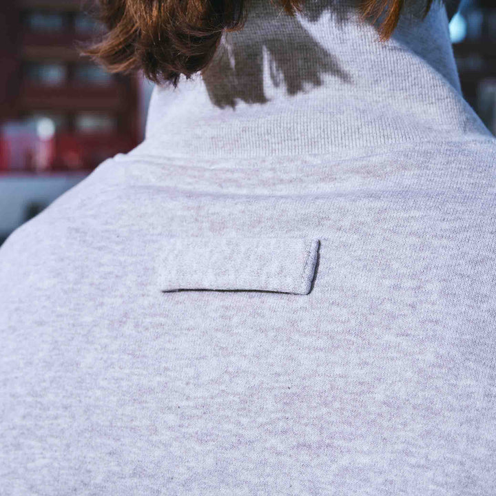 GSC「03 HALF ZIP」モデル着用　ディテール