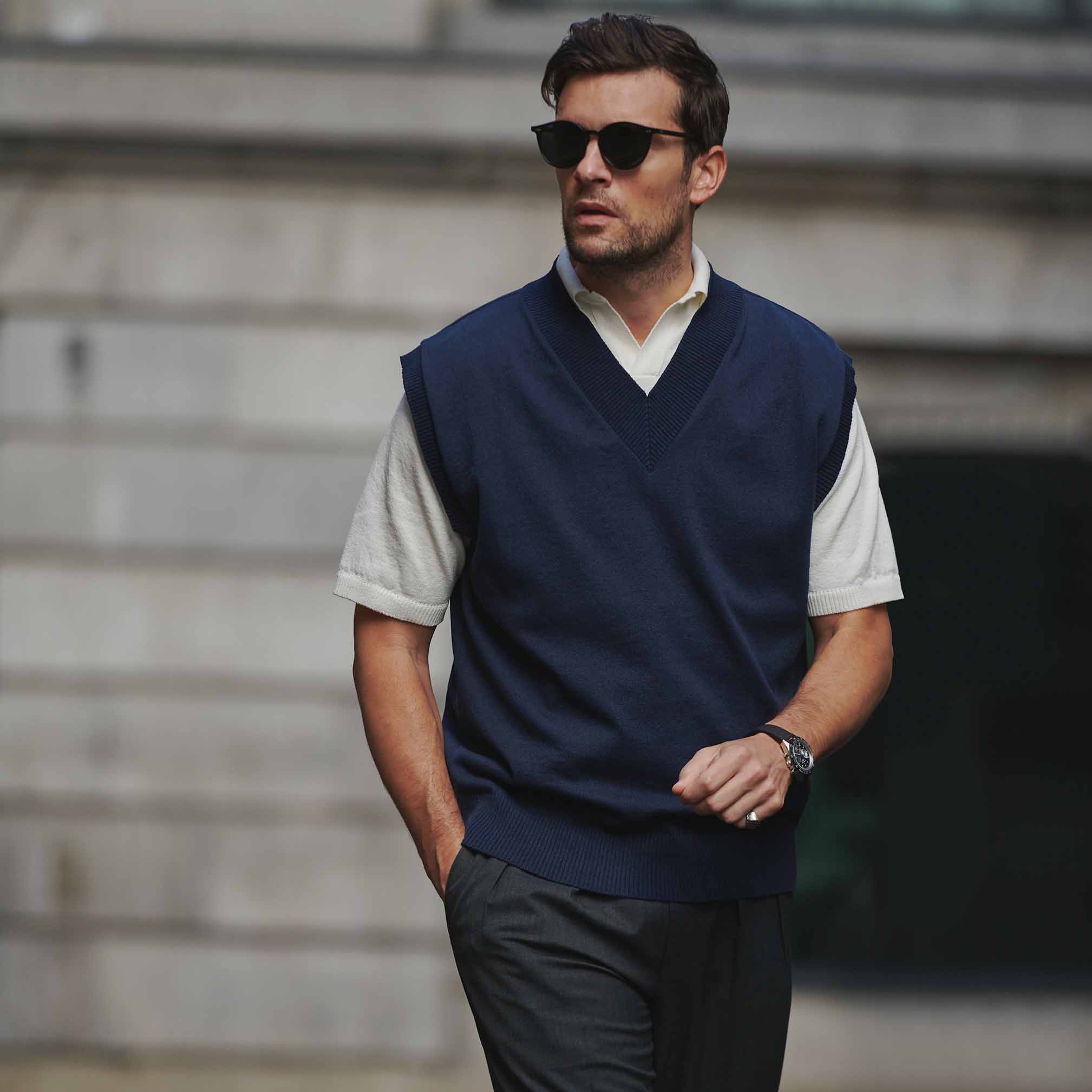 和紙コットンニットベスト「WILLY(ウィリー)」 – GENTLEMAN PROJECTS