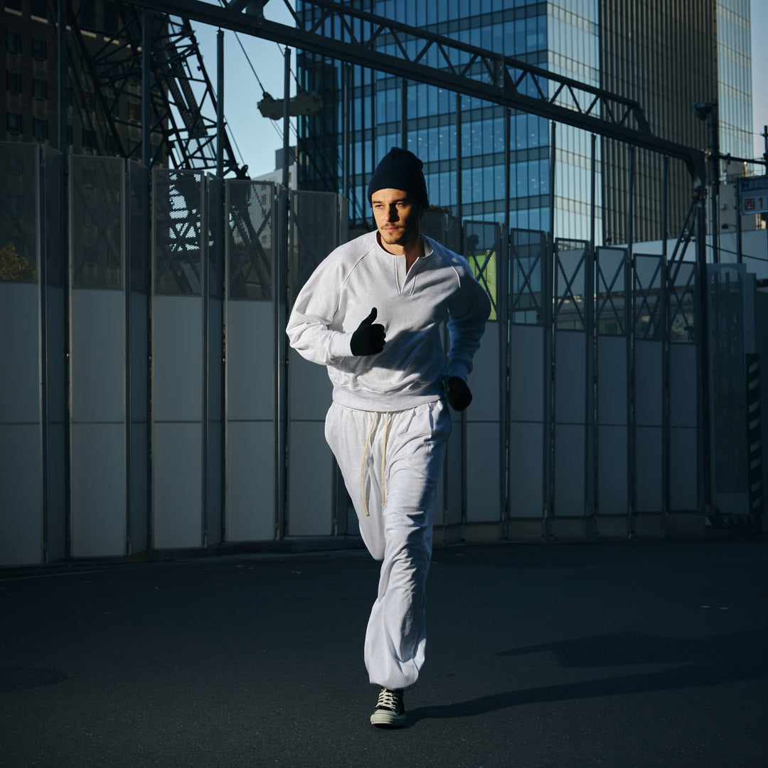 Mini fleece raglan sweatshirt "FELIX"