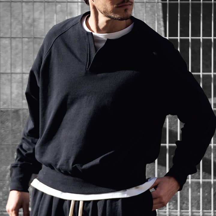 Mini fleece raglan sweatshirt "FELIX"