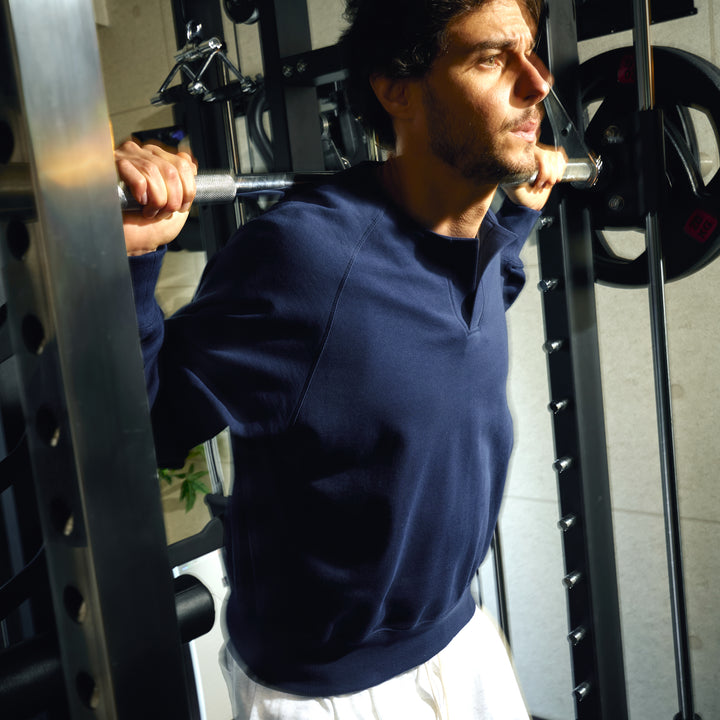 Mini fleece raglan sweatshirt "FELIX"