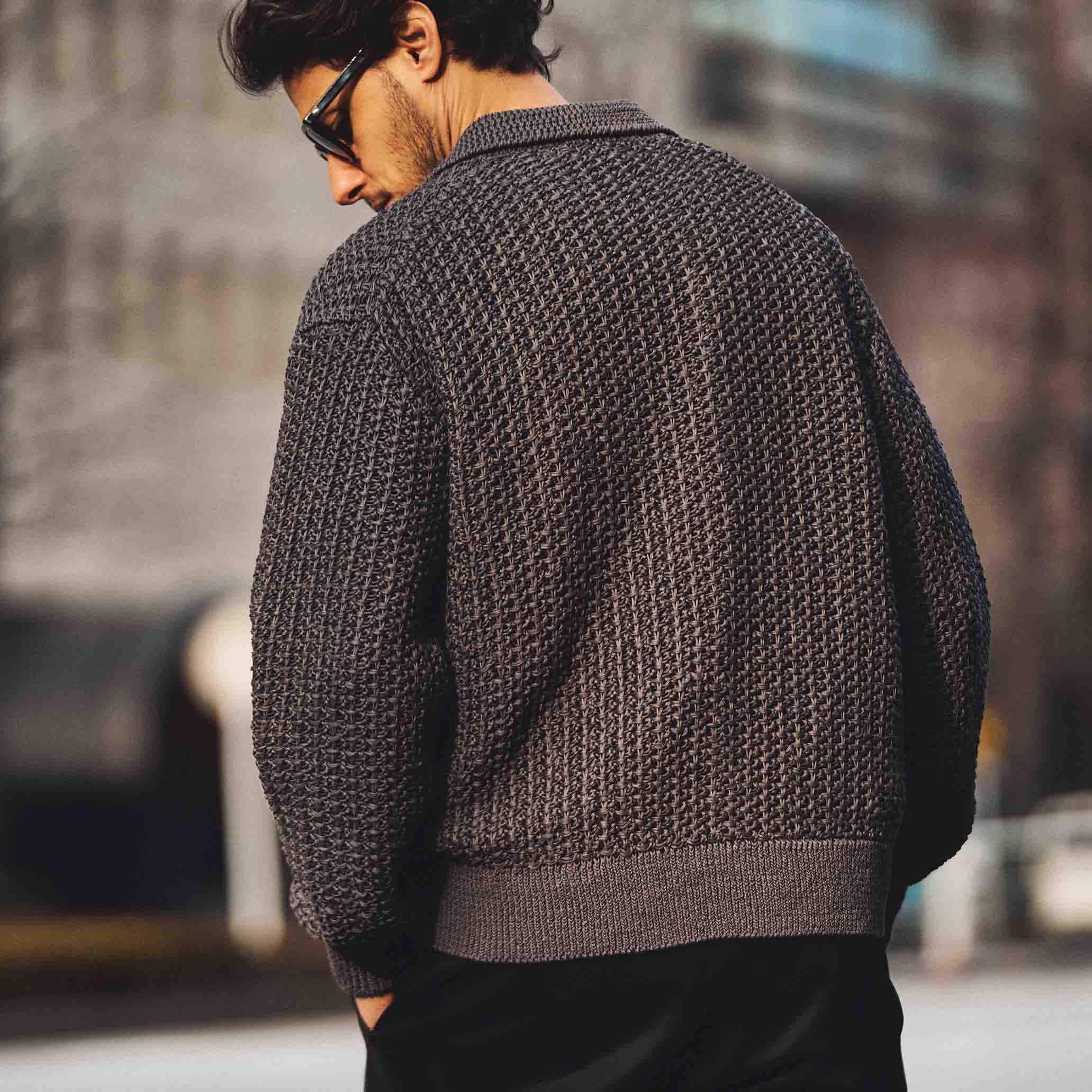 ザク編みニットポロシャツ「SUKHNA(スクナ)」 – GENTLEMAN PROJECTS
