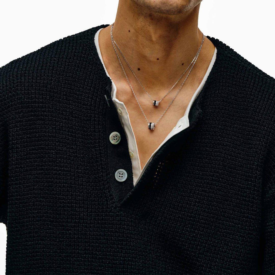 大人ヘンリーネックTシャツ「GAVIN」