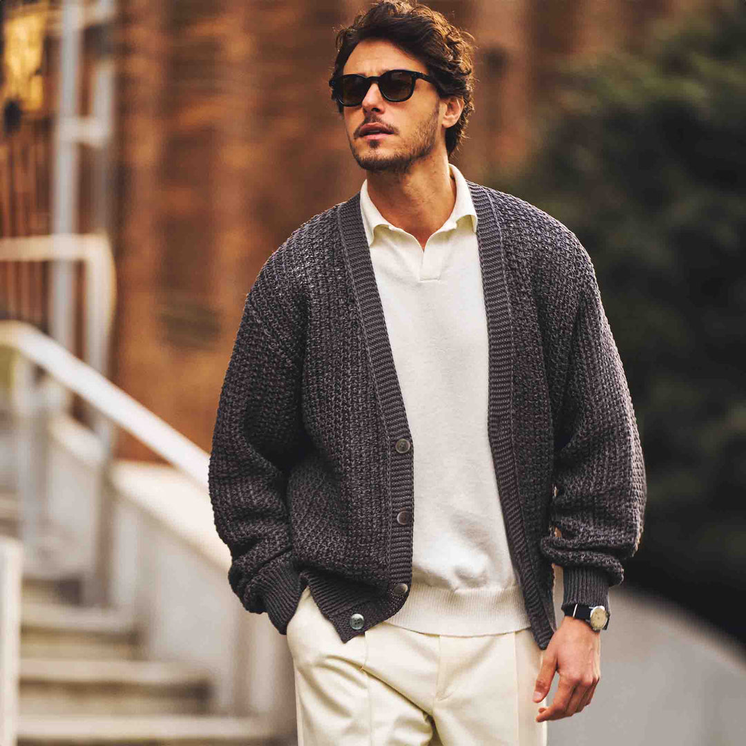 ザク編みカーディガン「ZEN(ゼン)」 – GENTLEMAN PROJECTS