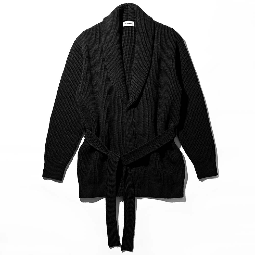 俺たち”の都会派モダンニット「THE WOOSTER GOWN(ザ ウースター