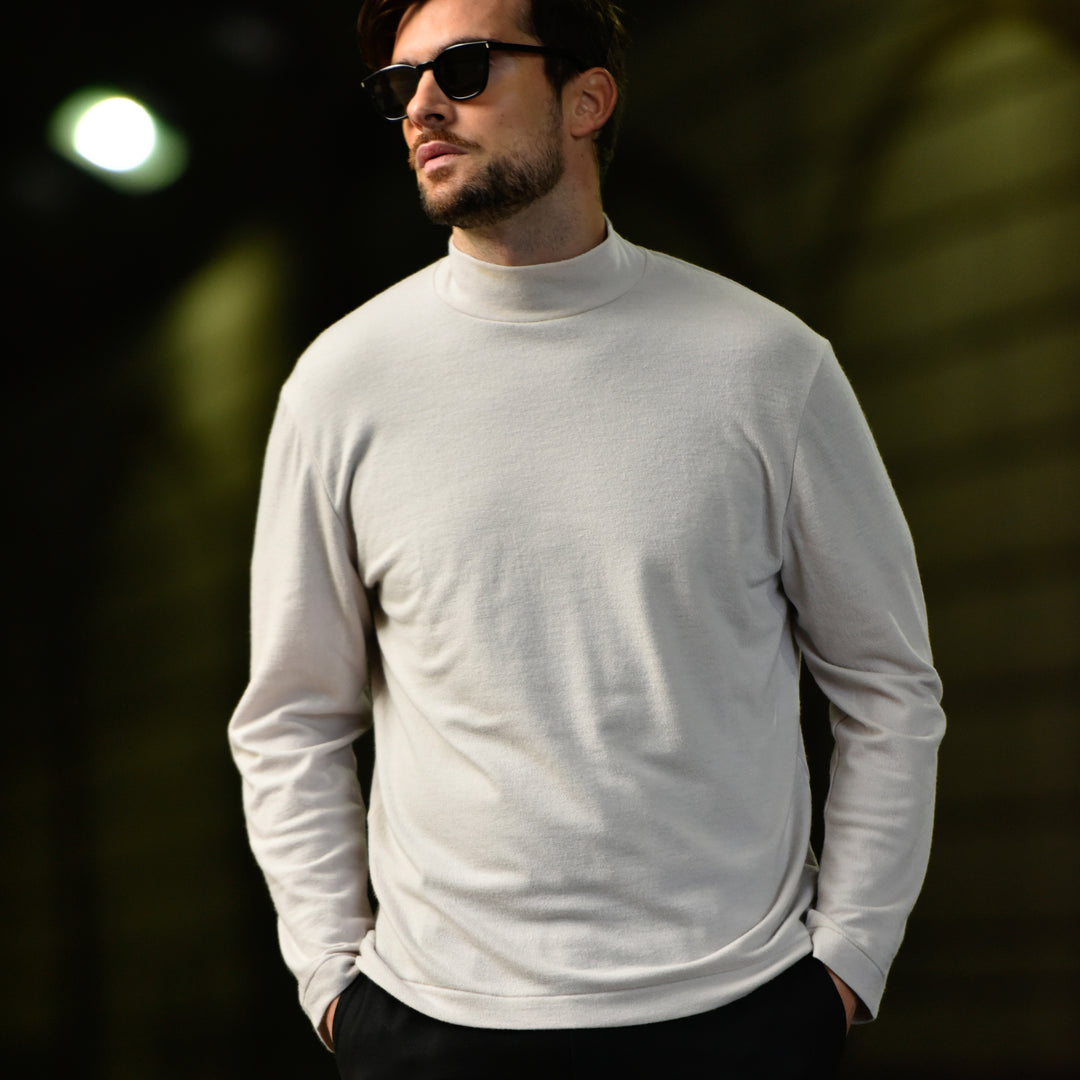 SAMPLE SALE】モックネック カットソー「JOBS」 – GENTLEMAN